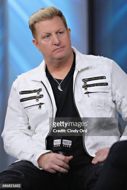 Gary LeVox speaks as Build presents Rascal Flatts promoting their new album at Build Studio on May 22, 2017 in New York City.