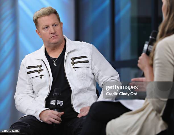 Gary LeVox speaks as Build presents Rascal Flatts promoting their new album at Build Studio on May 22, 2017 in New York City.