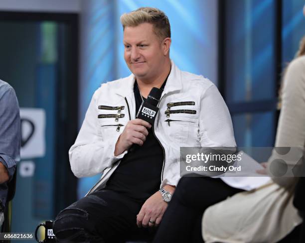 Gary LeVox speaks as Build presents Rascal Flatts promoting their new album at Build Studio on May 22, 2017 in New York City.