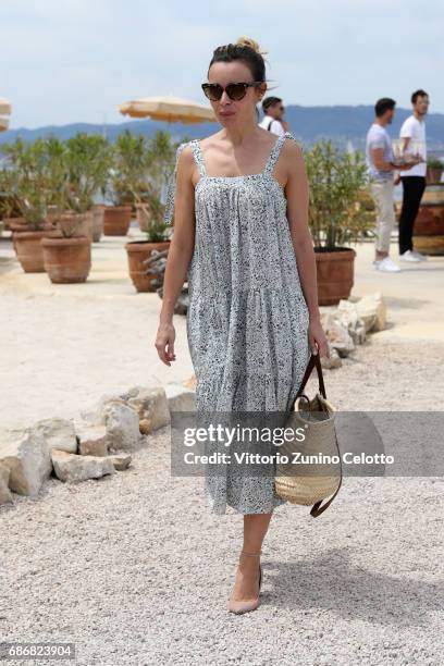 Elodie Bouchez attends Kering Women in motion Lunch with Madame Figaro on May 22, 2017 in Cannes, France.