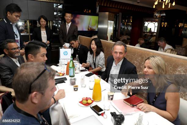 General view at the HP Media Day at the 70th Cannes Film Festival at Majestic Barierre on May 22, 2017 in Cannes, France.