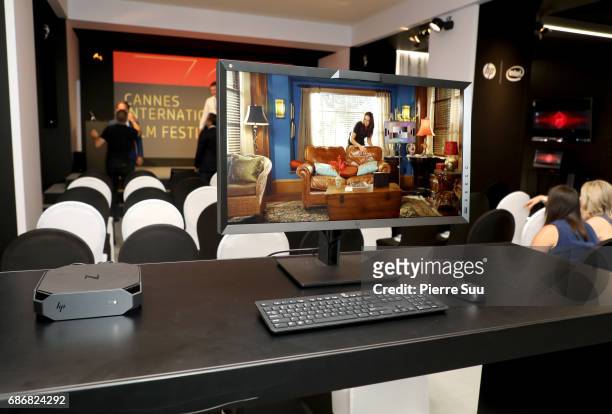 General view at the HP Media Day at the 70th Cannes Film Festival at Majestic Barierre on May 22, 2017 in Cannes, France.