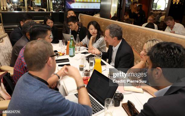 General view at the HP Media Day at the 70th Cannes Film Festival at Majestic Barierre on May 22, 2017 in Cannes, France.