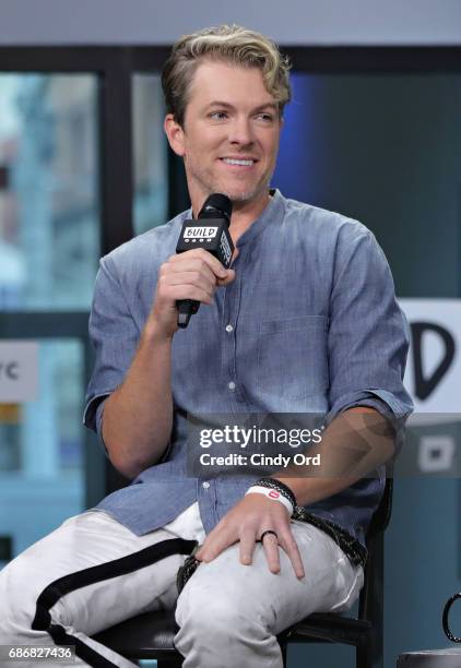 Joe Don Rooney speaks as Build presents Rascal Flatts promoting their new album at Build Studio on May 22, 2017 in New York City.