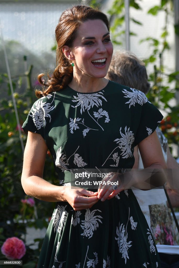 Members Of The Royal Family Visit The RHS Chelsea Flower Show