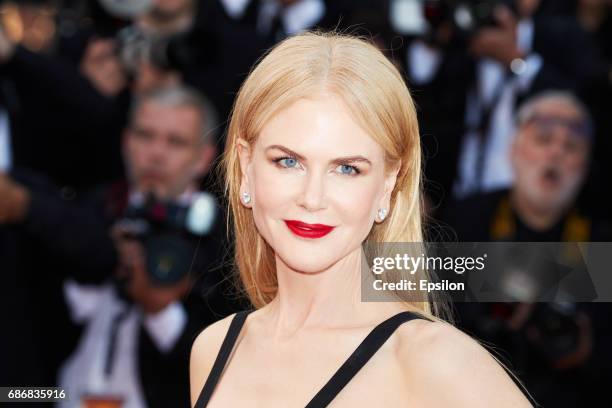 Nicole Kidman attends the "The Killing Of A Sacred Deer" screening during the 70th annual Cannes Film Festival at Palais des Festivals on May 22,...