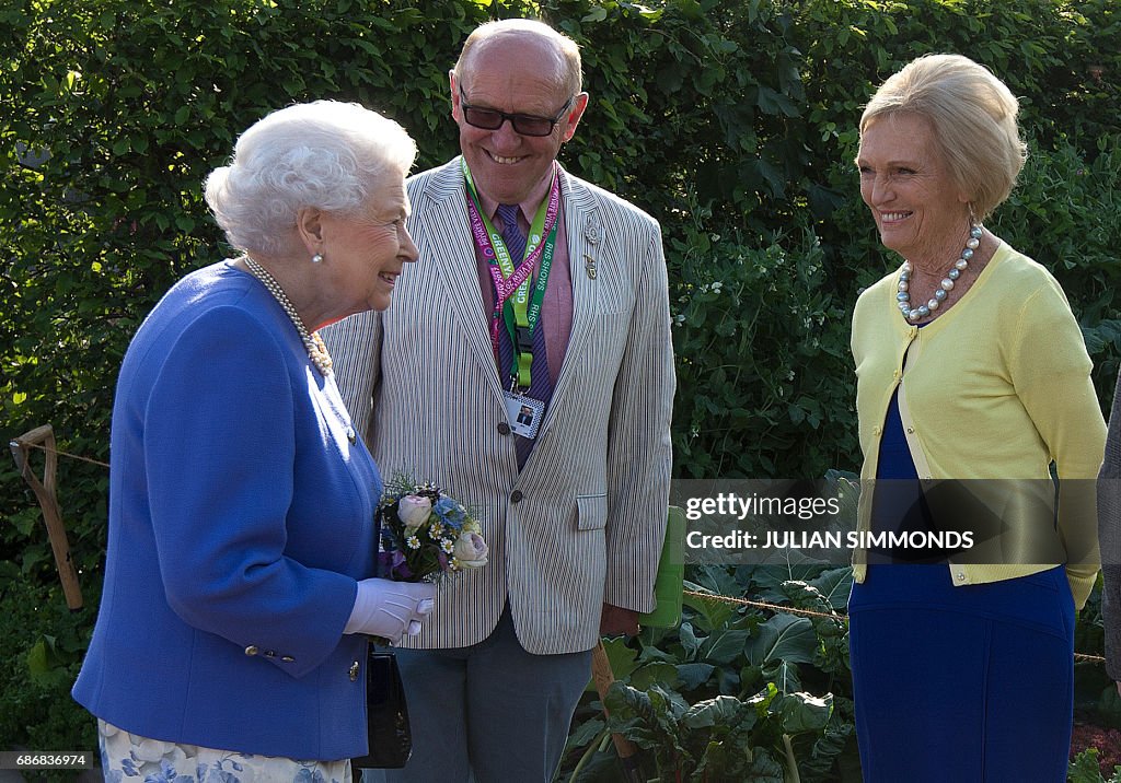 BRITAIN-ENTERTAINMENT-CHELSEA FLOWER SHOW