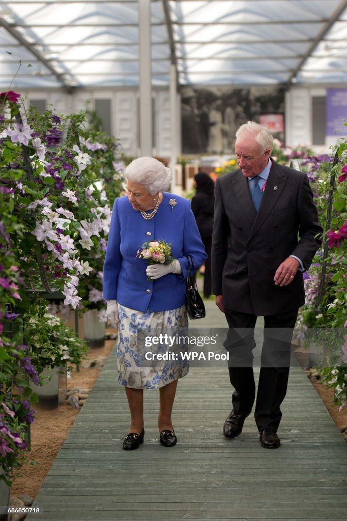 Members Of The Royal Family Visit The RHS Chelsea Flower Show