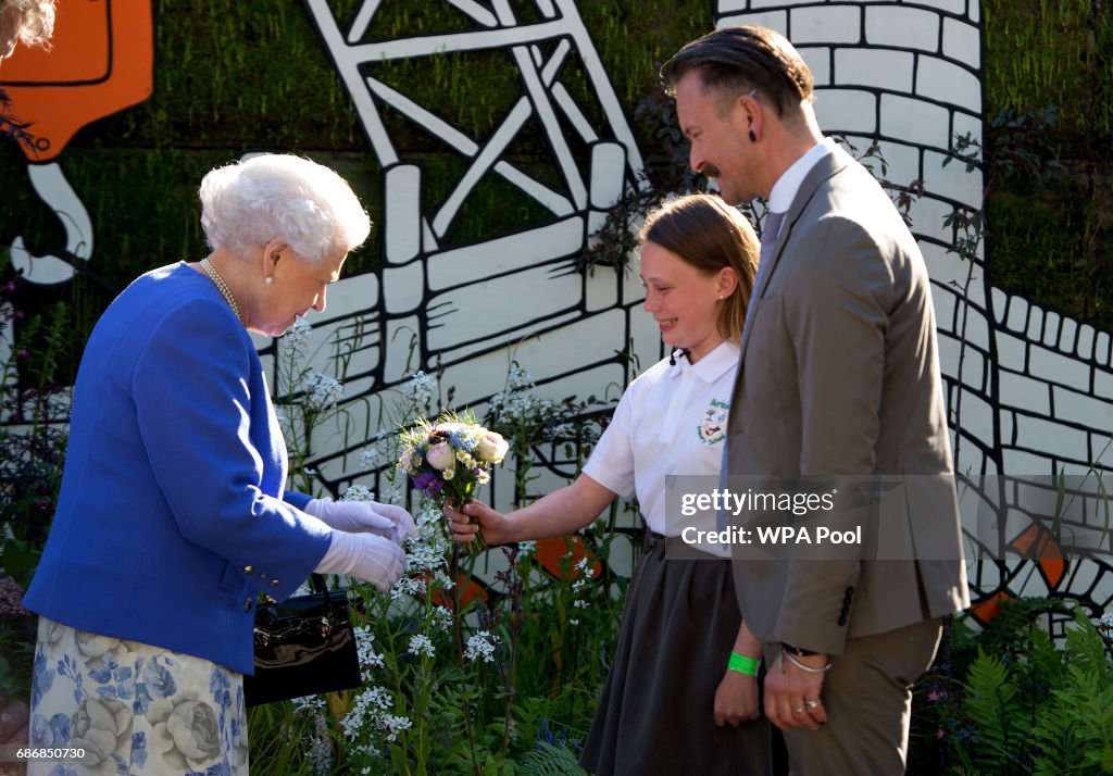Members Of The Royal Family Visit The RHS Chelsea Flower Show