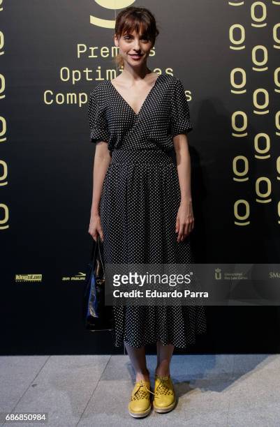 Director Leticia Dolera attends the 'Optimistas comprometidos awards' photocall at COAM on May 22, 2017 in Madrid, Spain.