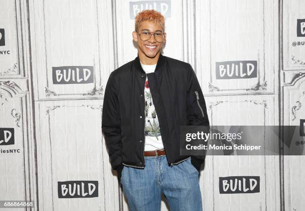 Actor Keiynan Lonsdale attends Build presents Keiynan Lonsdale discussing "The Flash" at Build Studio on May 22, 2017 in New York City.