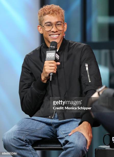Actor Keiynan Lonsdale speaks on stage at Build presents Keiynan Lonsdale discussing "The Flash" at Build Studio on May 22, 2017 in New York City.