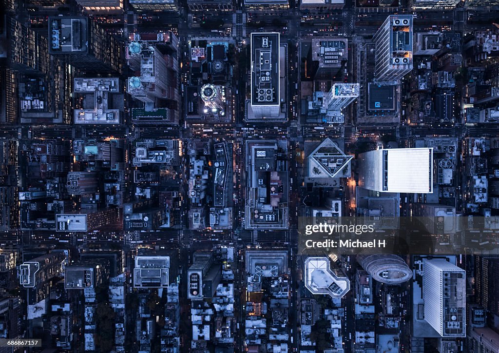 Aerial photography of NY