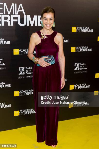 Carmen Posadas attends 'Academia del Perfume' awards 2017 at Teatro de la Zarzuela on May 22, 2017 in Madrid, Spain.