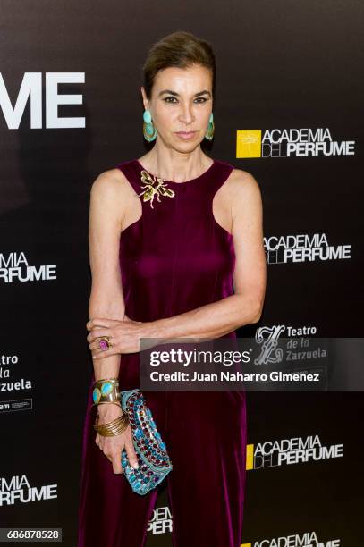 Carmen Posadas attends 'Academia del Perfume' awards 2017 at Teatro de la Zarzuela on May 22, 2017 in Madrid, Spain.