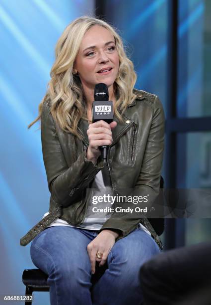 Build presents Rachel Bay Jones discussing "Dear Evan Hansen" at Build Studio on May 22, 2017 in New York City.