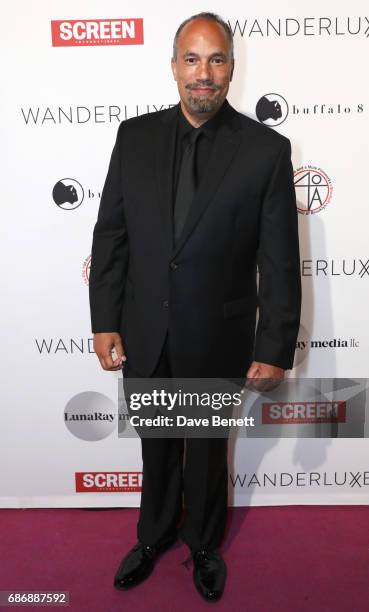 Roger Guenveur Smith attends as Spike Lee and Roger Guenveur Smith are honored at the WANDERLUXXE Cannes Film Festival Gala Fundraiser to Benefit...