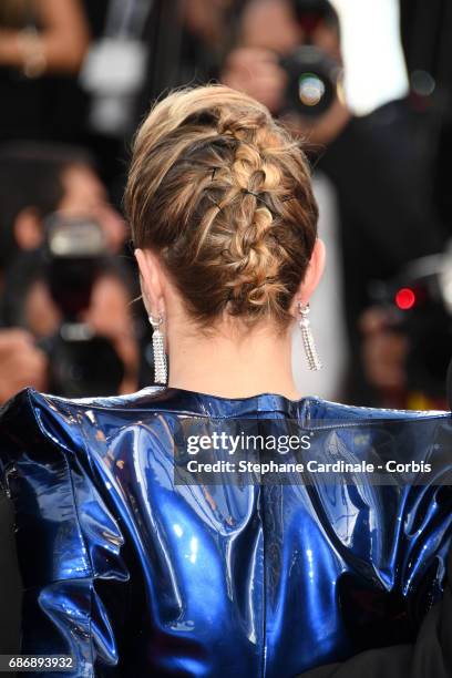 Celine Sallette, back detail, attends the "The Killing Of A Sacred Deer" screening during the 70th annual Cannes Film Festival at Palais des...