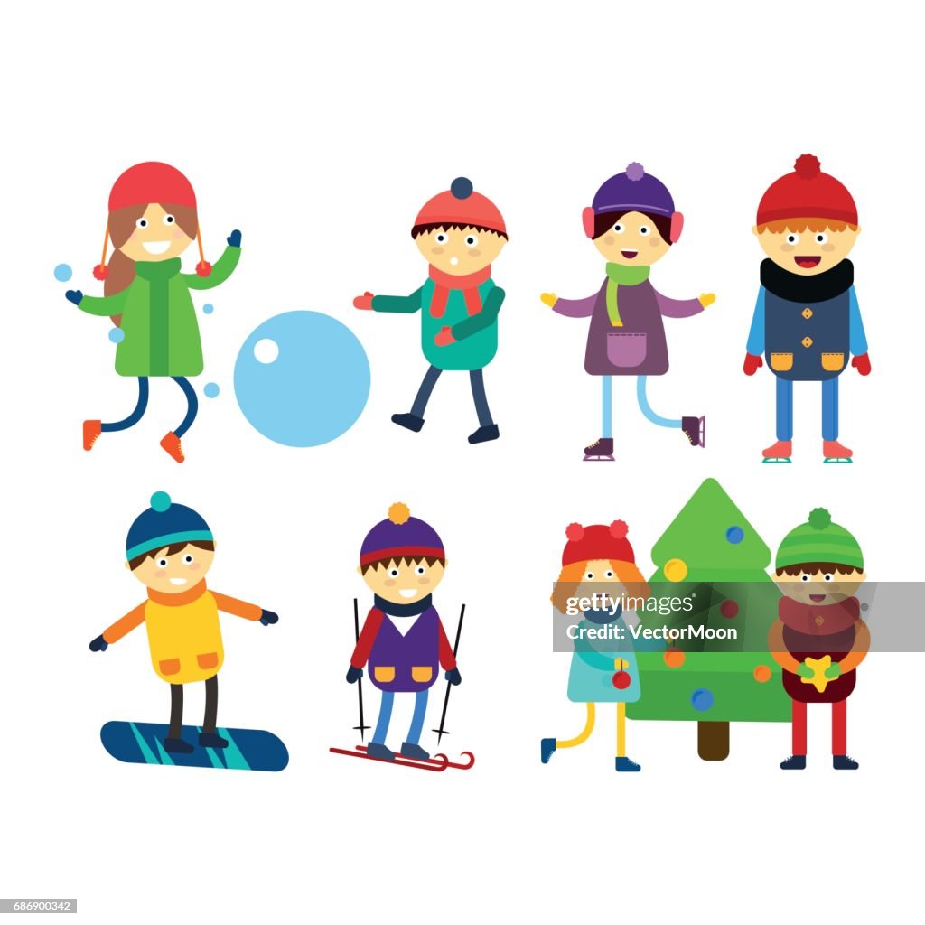 Navidad Niños Jugando Juegos De Invierno De Esquí Trineo Dibujos Animados Año Nuevo Vacaciones De Invierno Personajes Vector Ilustración Ilustración de stock - Getty Images Navidad Niños Jugando Juegos De Invierno De Esquí Trineo Dibujos Animados Año Nuevo Vacaciones De Invierno Personajes Vector Ilustración Ilustración de stock - Getty Images