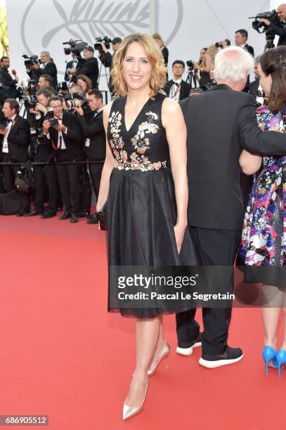 Maud Fontenoy attends the "The Killing Of A Sacred Deer" screening during the 70th annual Cannes Film Festival at Palais des Festivals on May 22,...