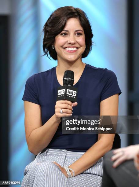 Actress Ellie Reed speaks on stage at Build presents Ellie Reed discussing "Girlboss" at Build Studio on May 22, 2017 in New York City.