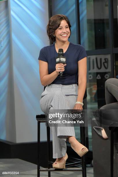 Ellie Reed attends Build series to discuss "Girlboss" at Build Studio on May 22, 2017 in New York City.