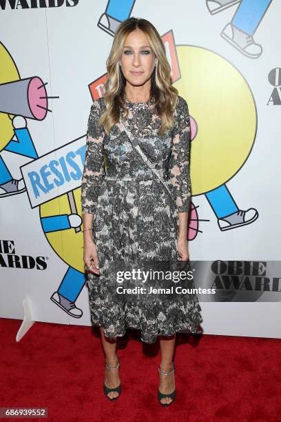 Sarah Jessica Parker attends at the 2017 Obie Awards at Webster Hall on May 22, 2017 in New York City.