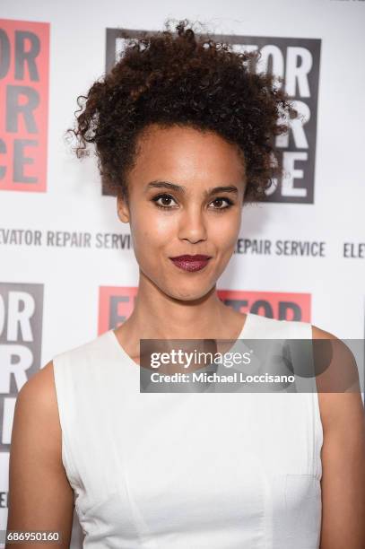 Actress Kaneza Schaal attends the Elevator Repair Service Theater 25th Anniversary Gala at Tribeca Rooftop on May 22, 2017 in New York City.