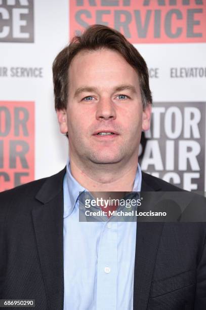 Comedian Mike Birbiglia attends the Elevator Repair Service Theater 25th Anniversary Gala at Tribeca Rooftop on May 22, 2017 in New York City.