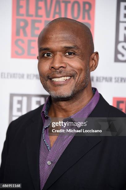 Writer James Hannaham attends the Elevator Repair Service Theater 25th Anniversary Gala at Tribeca Rooftop on May 22, 2017 in New York City.