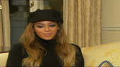 INT Beyonce Knowles interview with London Tonight reporter Steve ...