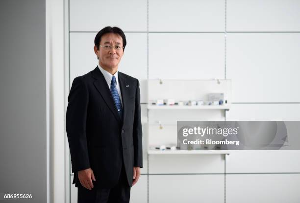 Mitsuo Sawai, president of Sawai Pharmaceutical Co., poses for a photograph in Tokyo, Japan, on Wednesday, May 17, 2017. Sawai Pharmaceutical, which...