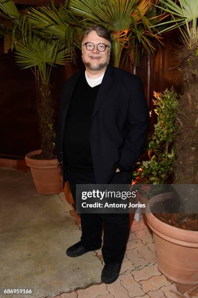 Guillermo del Toro attends Fondazione Prada Private Dinner during the 70th annual Cannes Film Festival at Restaurant Fred L'Ecailler on May 22, 2017...