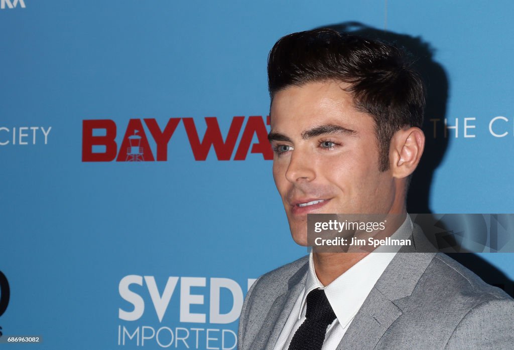The Cinema Society with Hugo by Hugo Boss, Women's Health & SVEDKA host a screening of "Baywatch"