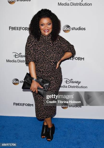 Yvette Nicole Brown attends the 2017 ABC/Disney Media Distribution International Upfronts at Walt Disney Studio Lot on May 21, 2017 in Burbank,...