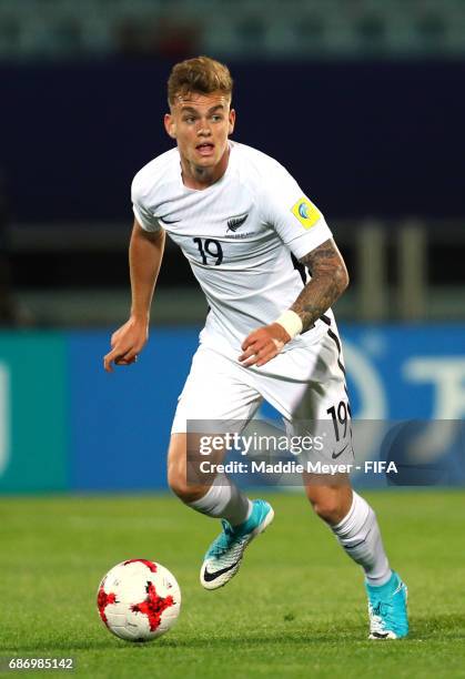 Myer Bevan of New Zealand during the FIFA U-20 World Cup Korea Republic 2017 group E match between Vietnam and New Zealand at Cheonan Baekseok...