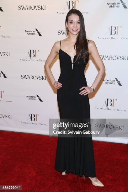 April Giangeruso attends American Ballet Theatre Spring 2017 Gala at David H. Koch Theater at Lincoln Center on May 22, 2017 in New York City.