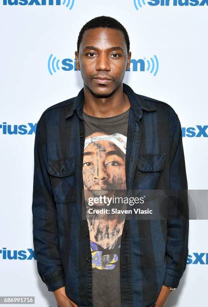 Stand-up comedian / actor Jerrod Carmichael visits SiriusXM Studios on May 22, 2017 in New York City.