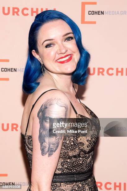 Alex von Tunzelmann attends the "Churchill" New York Premiere at the Whitby Hotel on May 22, 2017 in New York City.