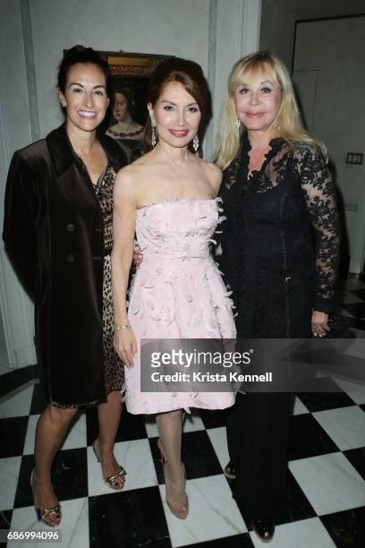 Madeline Frost, Jean Shafiroff and Ava Roosevelt attend Martin and Jean Shafiroff host cocktails for American Heart Association at Private Residence...