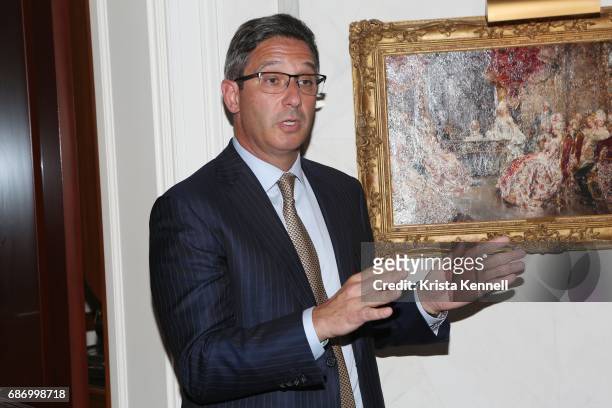 Ralph Mosca attends Martin and Jean Shafiroff host cocktails for American Heart Association at Private Residence on May 22, 2017 in New York City.