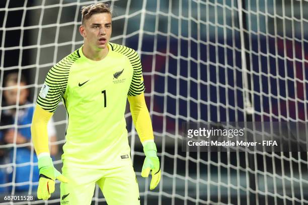 Michael Woud of New Zealand looks on during the FIFA U-20 World Cup Korea Republic 2017 group E match between Vietnam and New Zealand at Cheonan...