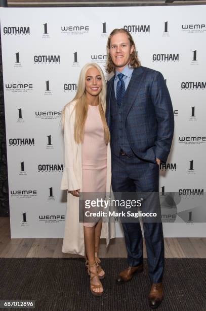 Alexandra Cooper and New York Mets Pitcher Noah Syndergaard attend Gotham Magazine's Celebration of it's Late Spring Issue with Noah Syndergaard at 1...
