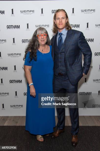 Heidi Syndergaard and New York Mets Pitcher Noah Syndergaard attend Gotham Magazine's Celebration of it's Late Spring Issue with Noah Syndergaard at...