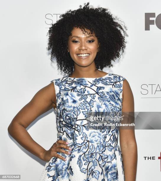 Actress Corbin Reid attends "The F Word" with Gordon Ramsay celebration at Station Hollywood at W Hollywood Hotel on May 22, 2017 in Hollywood,...