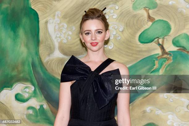 Natasha Bassett attends the Wolk Morais Collection 5 Fashion Show at Yamashiro Hollywood on May 22, 2017 in Los Angeles, California.