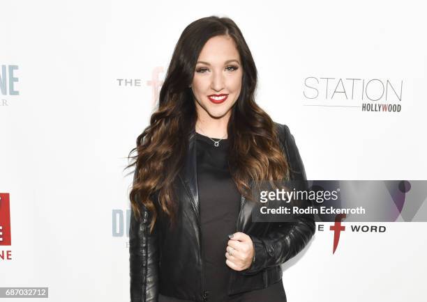 Gianna Martello attends "The F Word" with Gordon Ramsay celebration at Station Hollywood at W Hollywood Hotel on May 22, 2017 in Hollywood,...