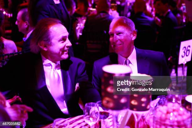 Peter Schlossberg and Chuck Kanter during the Elizabeth Segerstrom Attends American Ballet Theatre Spring 2017 Gala at David H. Koch Theater at...