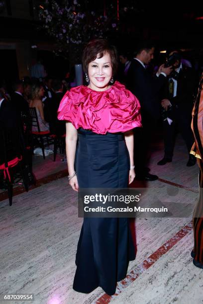 Yue-Sai Kan during the Elizabeth Segerstrom Attends American Ballet Theatre Spring 2017 Gala at David H. Koch Theater at Lincoln Center on May 22,...