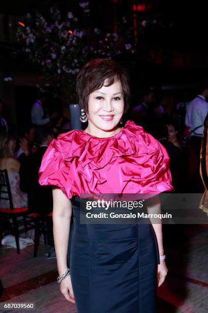 Yue-Sai Kan during the Elizabeth Segerstrom Attends American Ballet Theatre Spring 2017 Gala at David H. Koch Theater at Lincoln Center on May 22,...